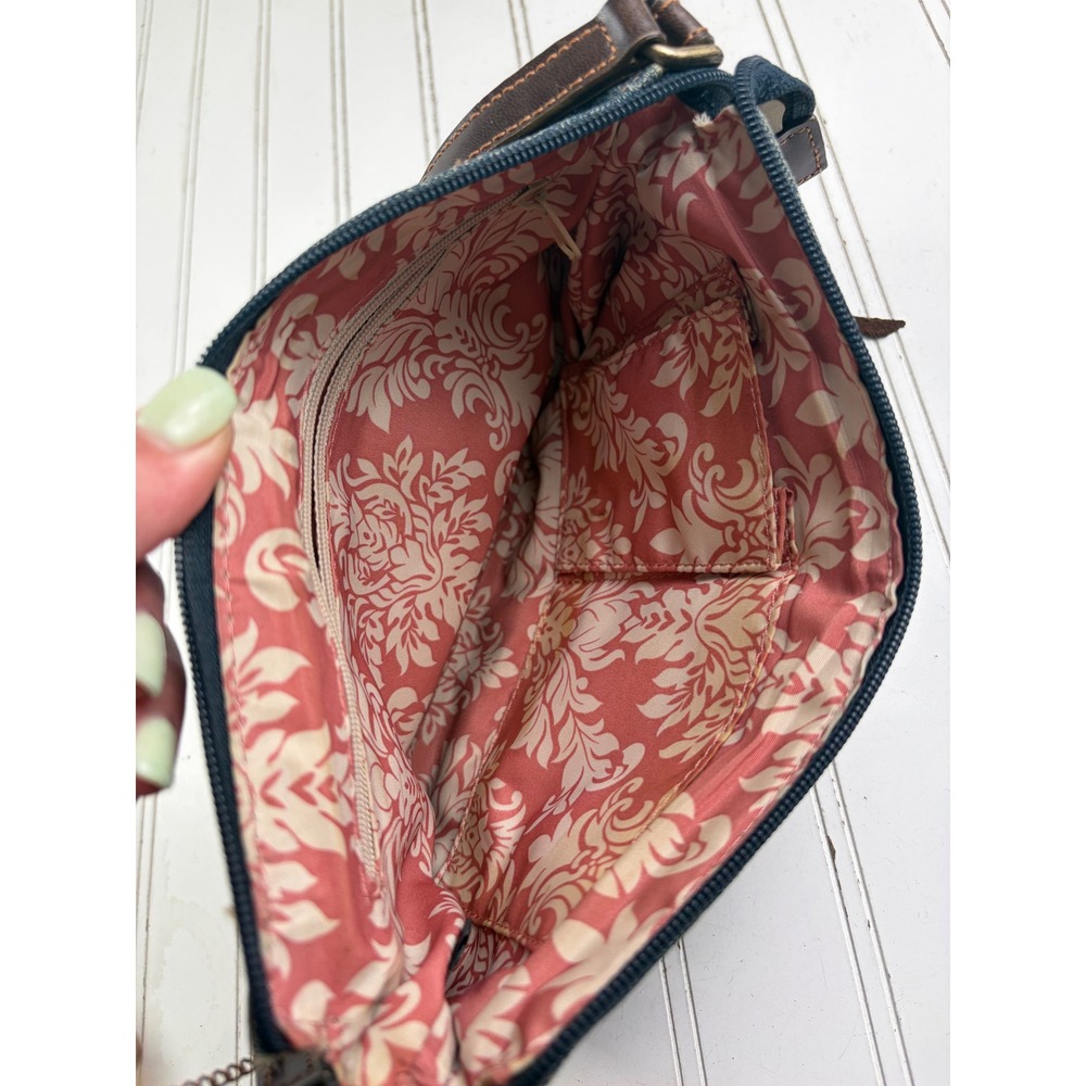 Guess Vintage Y2K 2000s Studded Denim Small Western Boho Shoulder Bag Purse - Picture 3 of 10